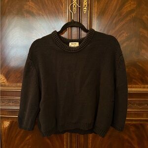 ACNE STUDIOS Cropped Fisherman Sweater
